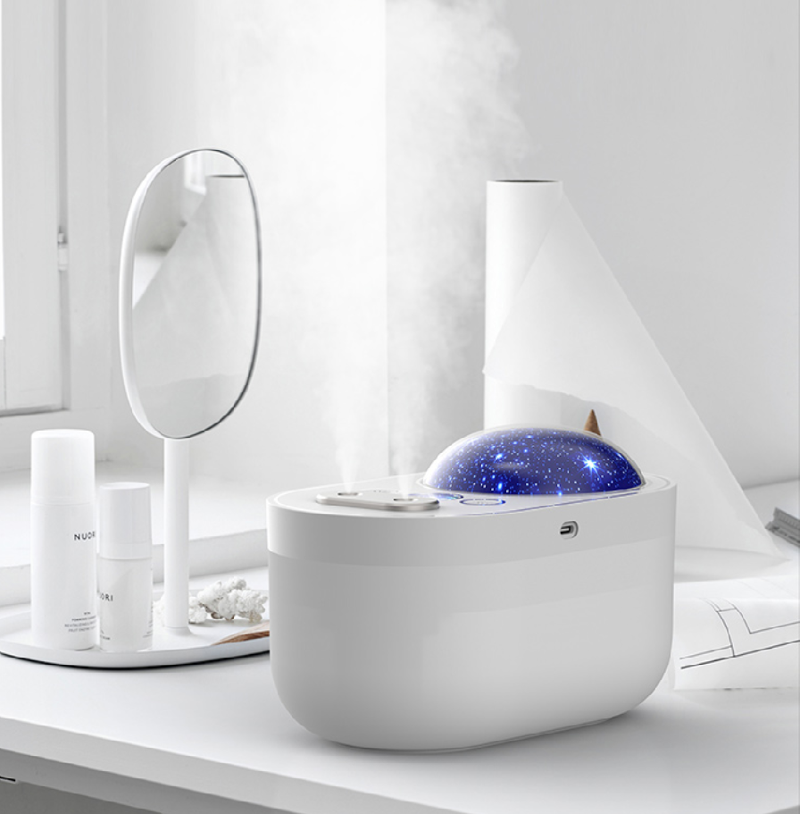 Double Spray Projection Humidifier - KompactHome