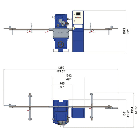 Iseli STA space drawing, Smith Sawmill Service a BID Group company