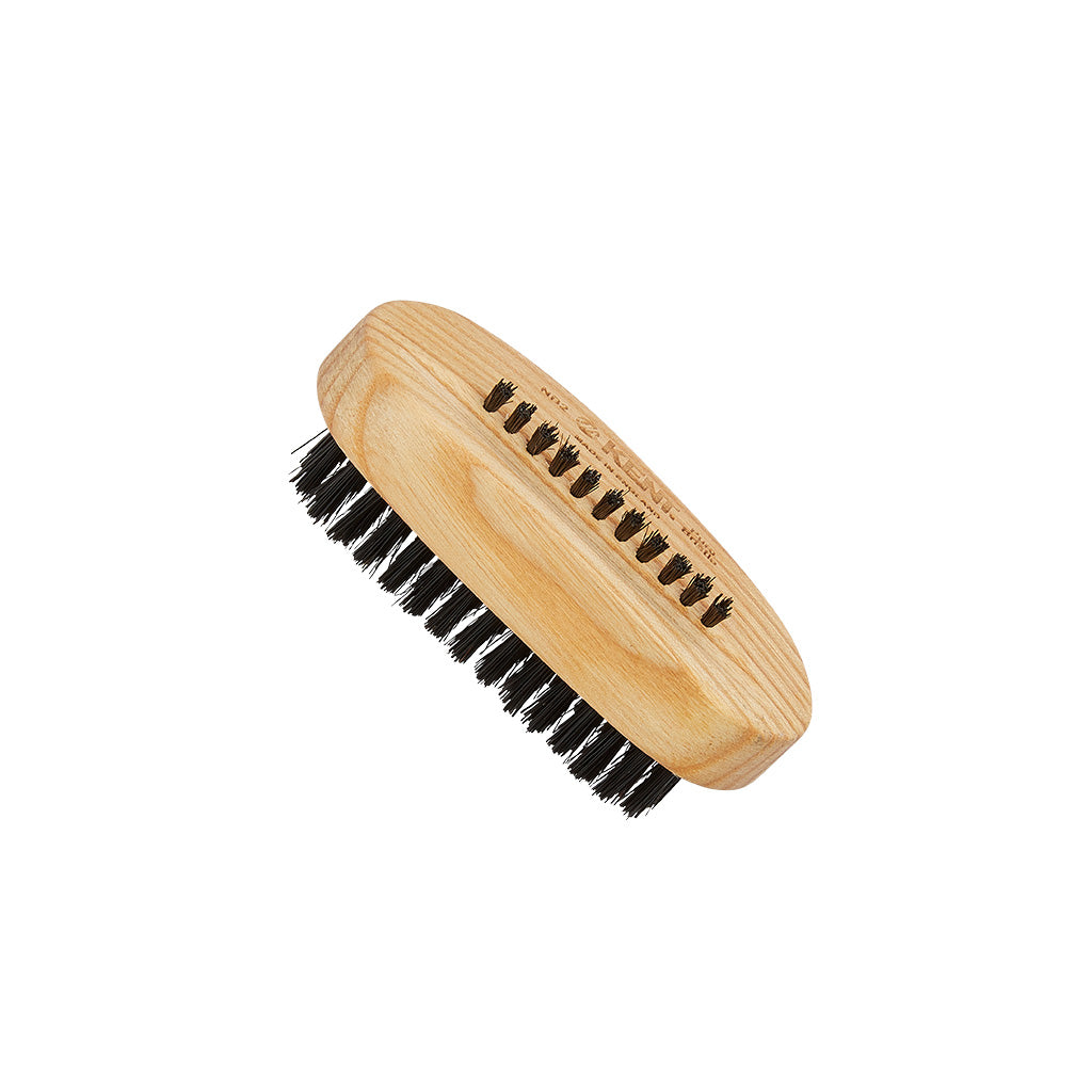 Ash Pure Black Bristle Extra Row Nail Brush - NB2