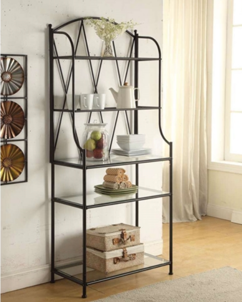  Glass baker's rack