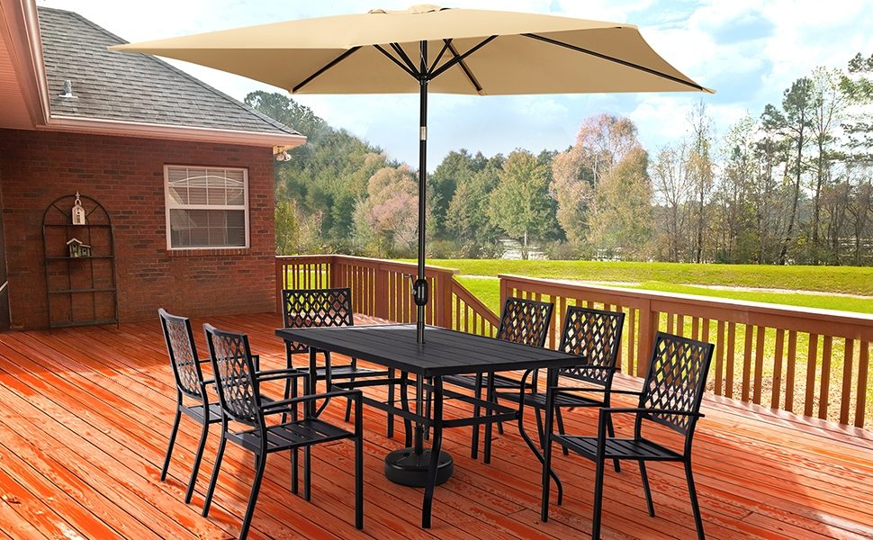 Outdoor Iron Dining Table