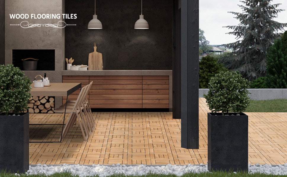 Wood Deck Tiles