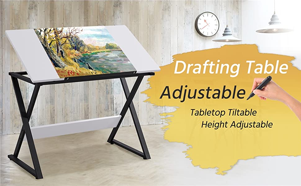 Drafting Table for Artists Art Desk Drawing Painting Studying Table