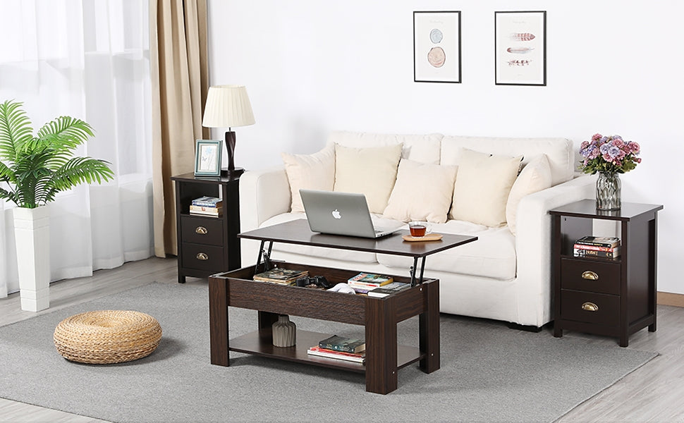 Yaheetech Lift Top Coffee Table