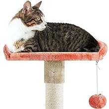 57.5″ Tall Cat Paw-Shaped Play Tower,