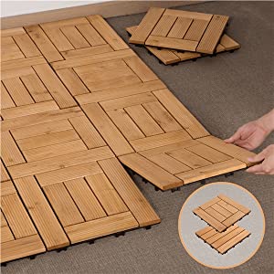 Wood Deck Tiles