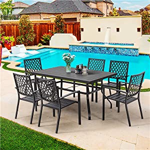 Outdoor Iron Dining Table