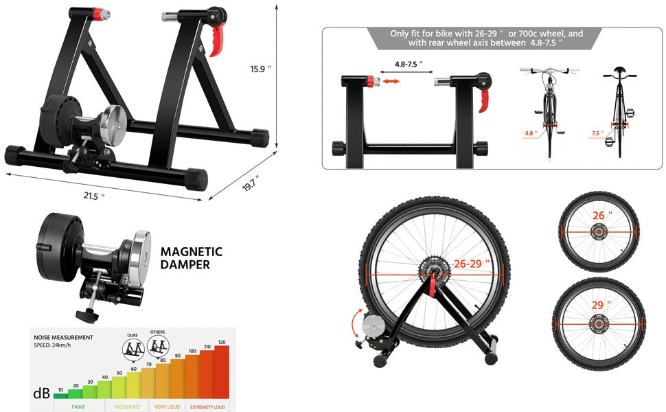 Magnetic Bike Trainer Stand