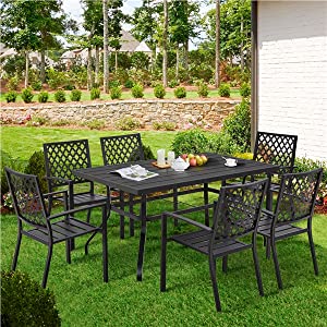 Outdoor Iron Dining Table