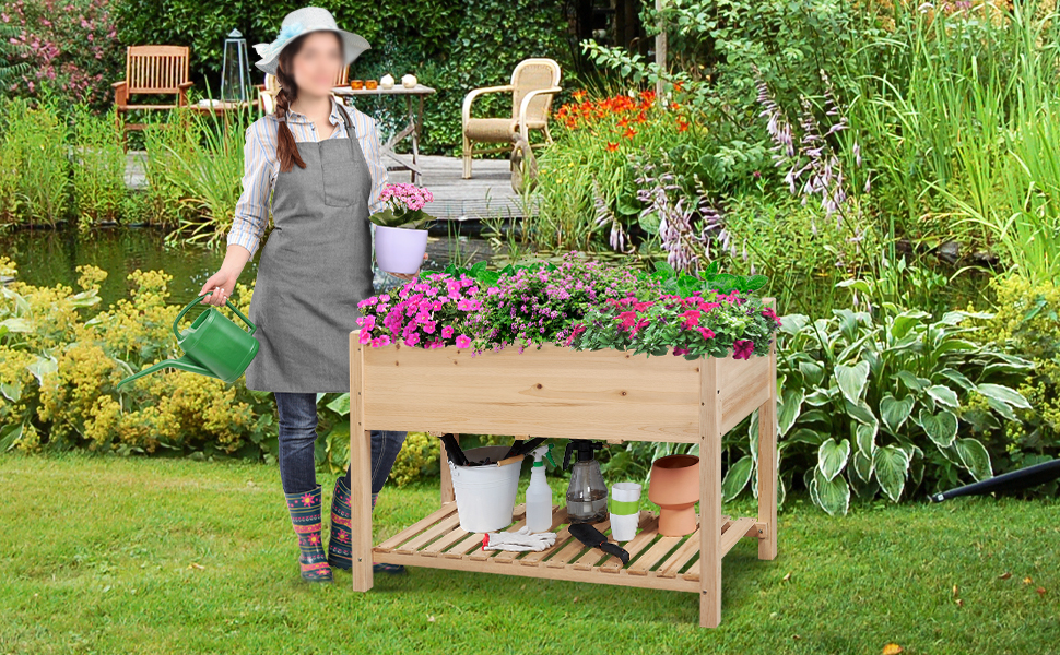 Raised Garden Bed