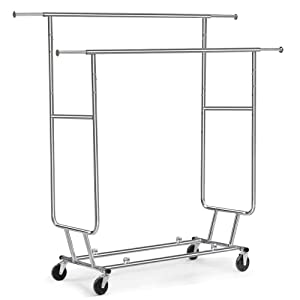 Commercial Clothing Garment Rack