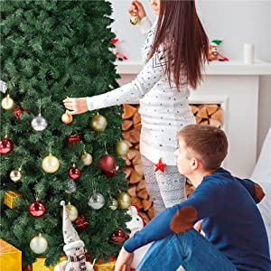 9Ft Pre-lit Artificial Christmas Tree