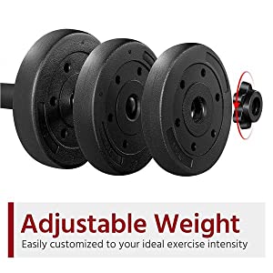 44 LB Adjustable Dumbbell