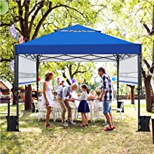 10x17 Pop-up Gazebo Canopy