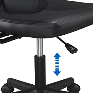 Armless Office Chair