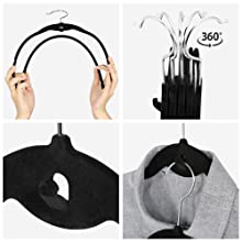 Nonslip Velvet Hangers - Heavy-Duty Coat Hangers