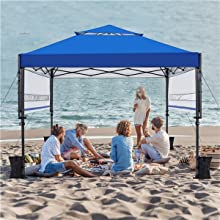 10x17 Pop-up Gazebo Canopy