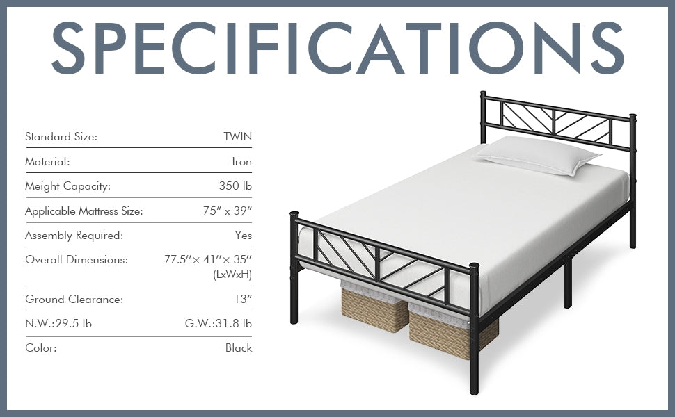 Metal Bed Frame