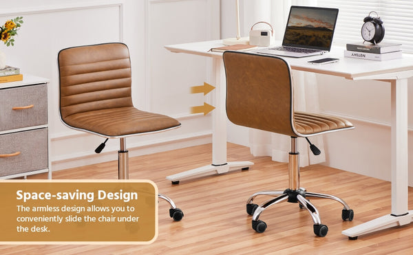 Yaheetech armless task chair