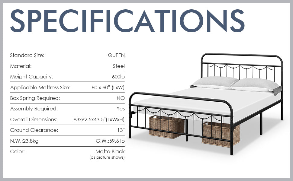 Metal Bed Frame