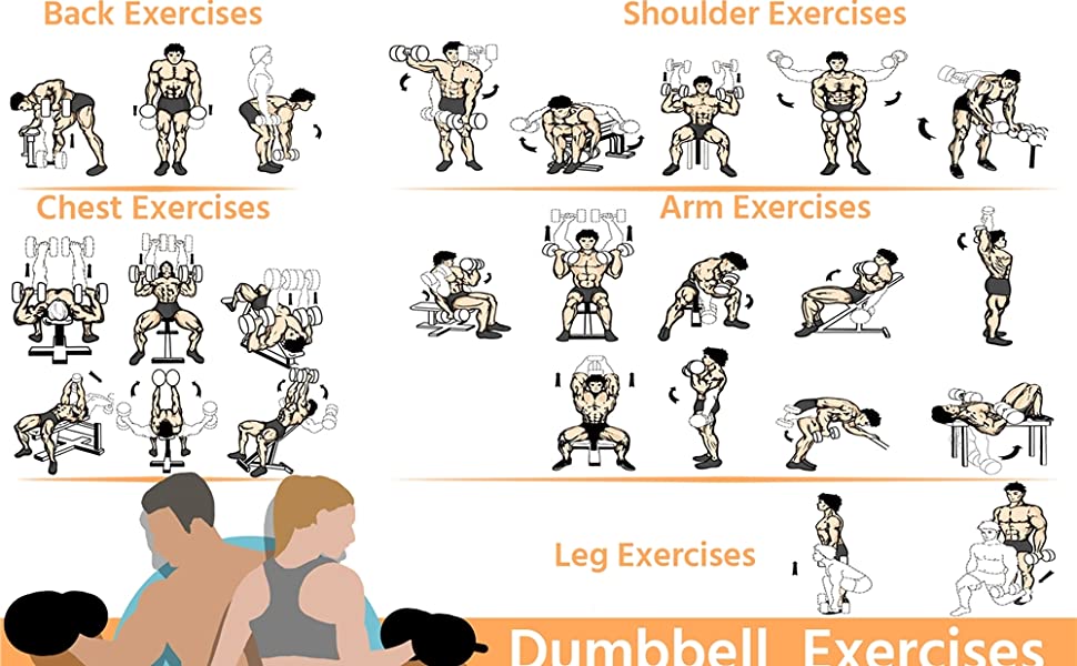 Dumbbells Weight Set