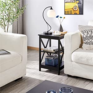 3 Tier Sofa Side End Table