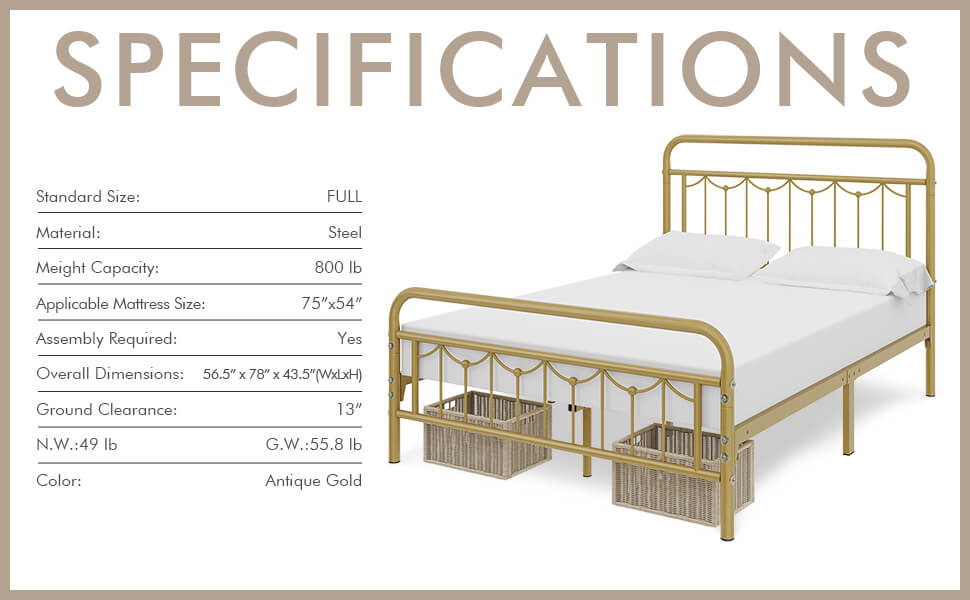 gold canopy bed frame king