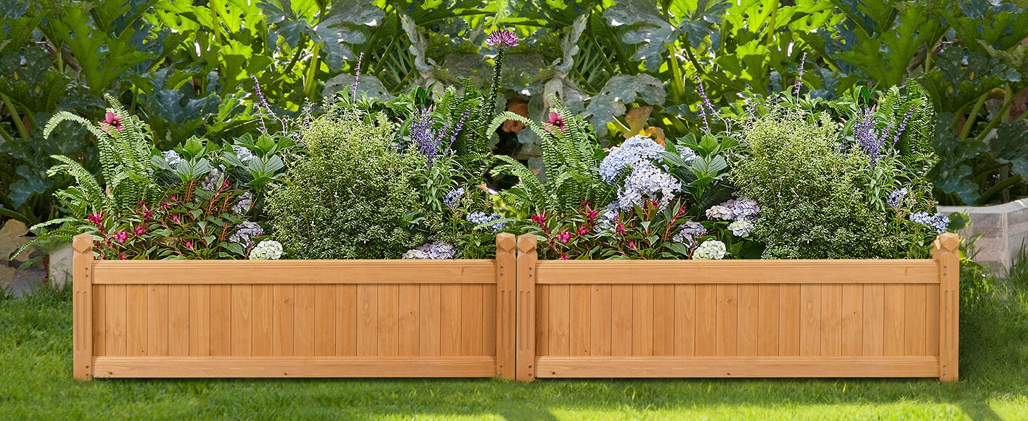 raised flower beds