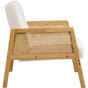 boucle accent chair