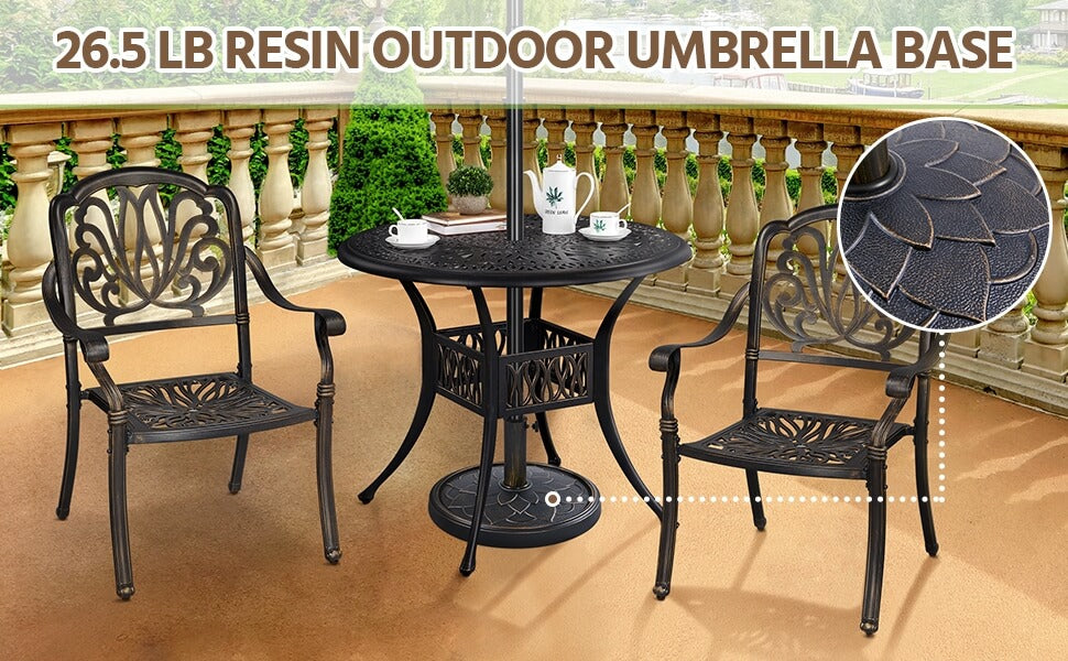 umbrella base for patio