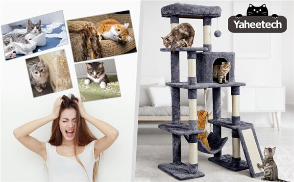 yaheetech cat tree 54.5