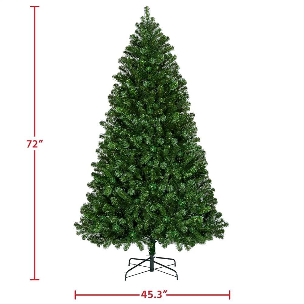 Yaheetech Pre-lit Artificial Christmas Tree 6 ft – yaheetech.shop