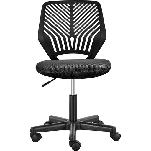 Yaheetech Modern Velvet Desk Chair Soft Height-Adjustable 360°Swivel  Computer Chair, Dark Gray