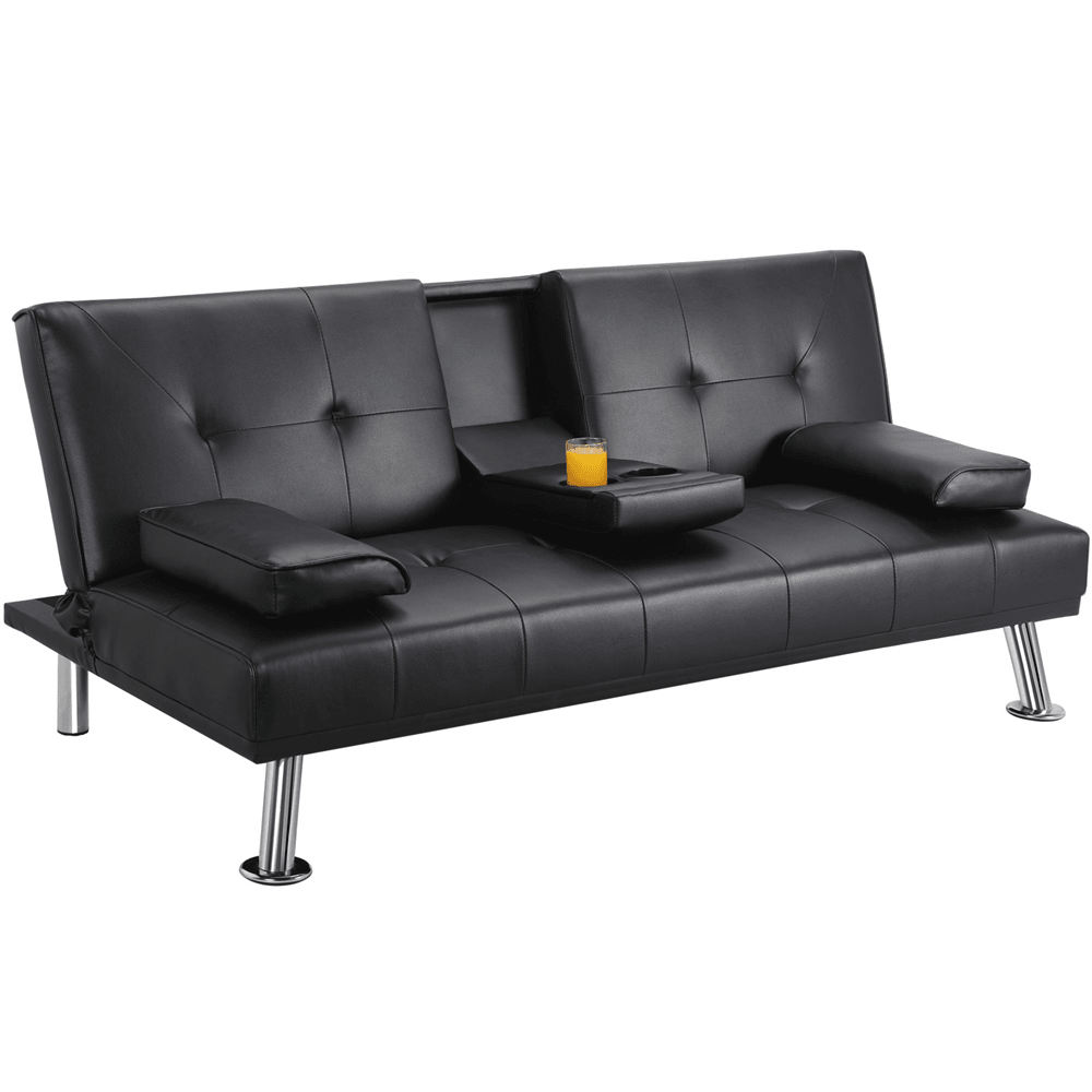 Yaheetech Sofa Bed Black/White – yaheetech.shop