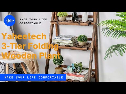 Yaheetech étagère à fleurs en bois porte pots de plante fleurs avec 6  tablettes support à roulettes pour intérieur et balcon 124 x 33 x 80 cm -  Conforama