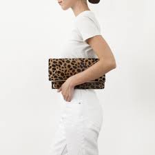 Clare V. Animal Print Ponyhair Tote - Neutrals Totes, Handbags