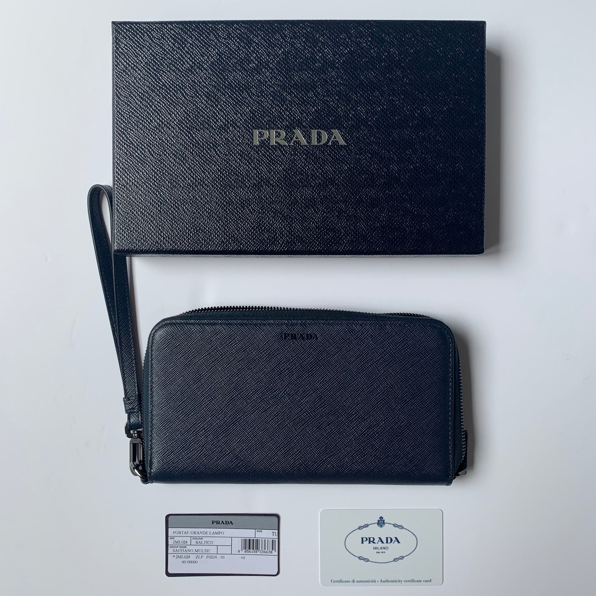 prada organizer wallet