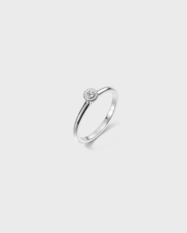 Beloved Diamond Ring 0.06 ct white gold