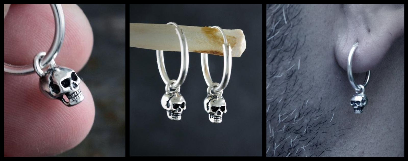 skull-earring-for-men