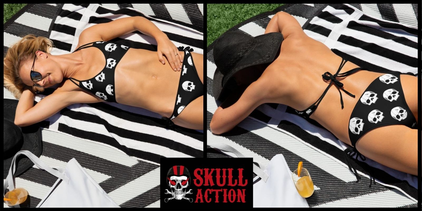 skull swimsweat