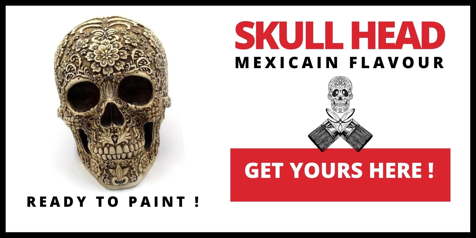 mexican skull decoration 