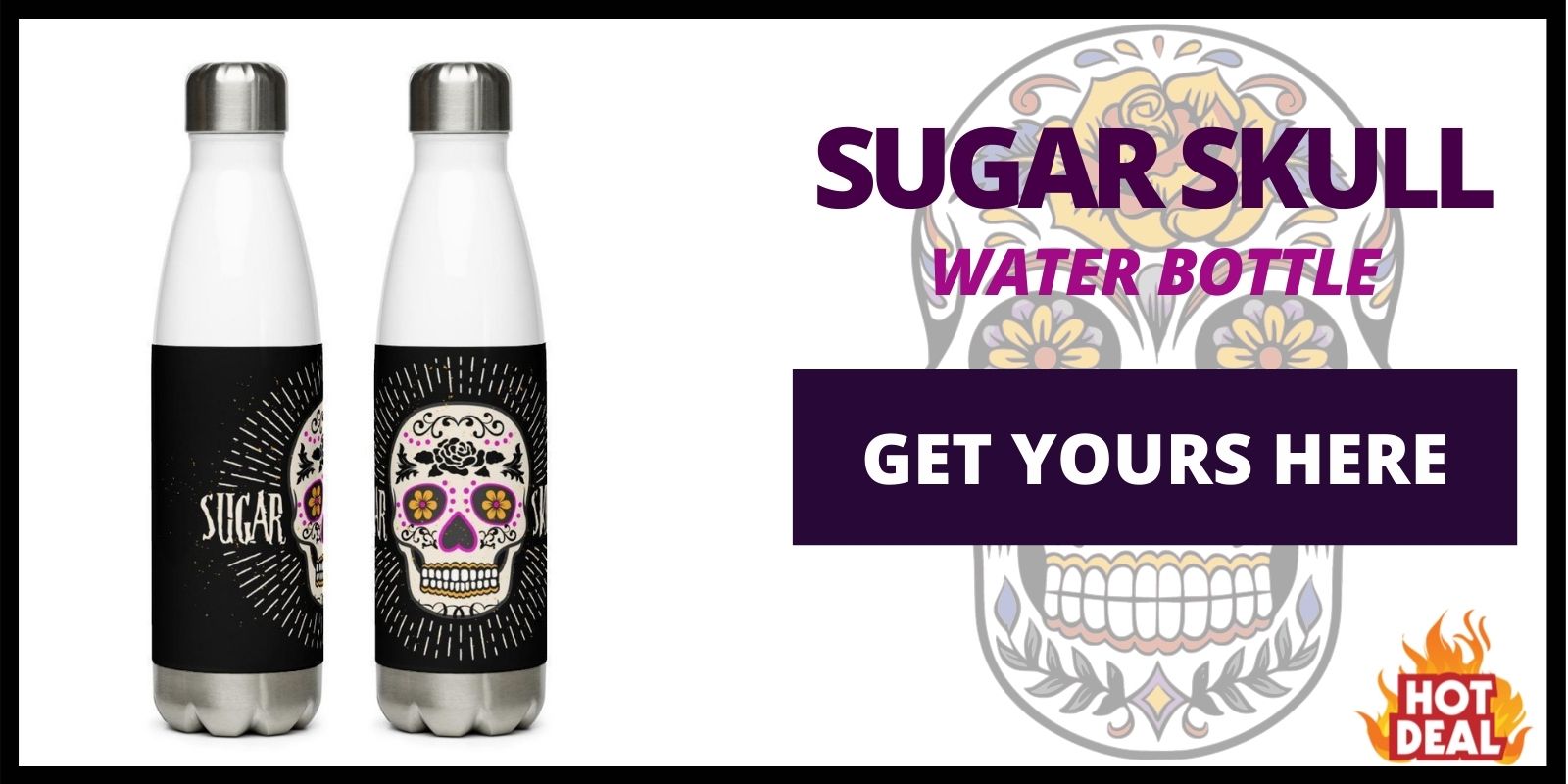 sugar-skull-water-bottle