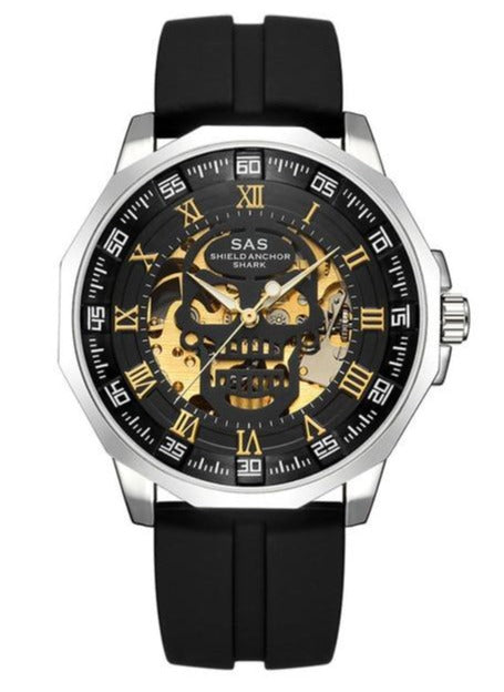 Watch with sales skull face