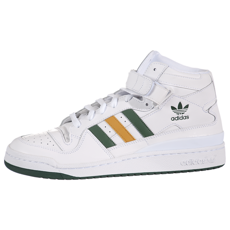 adidas forum mid white green