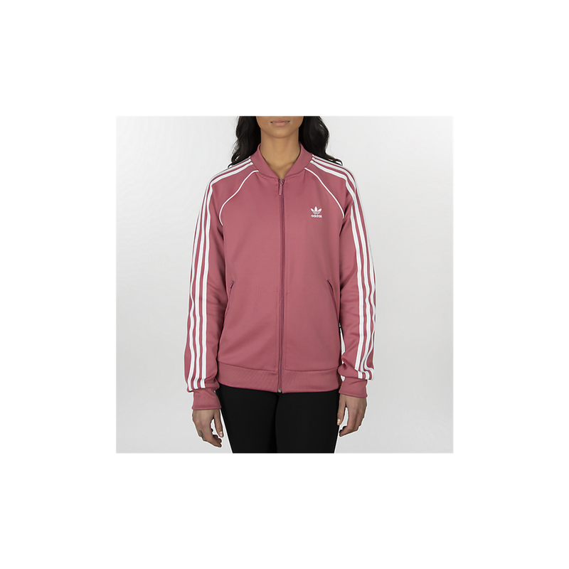 adidas sst track jacket trace maroon