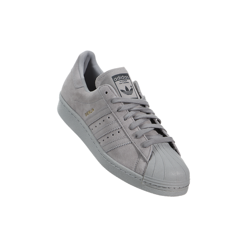 adidas originals superstar 80s berlin shoes unisex grey