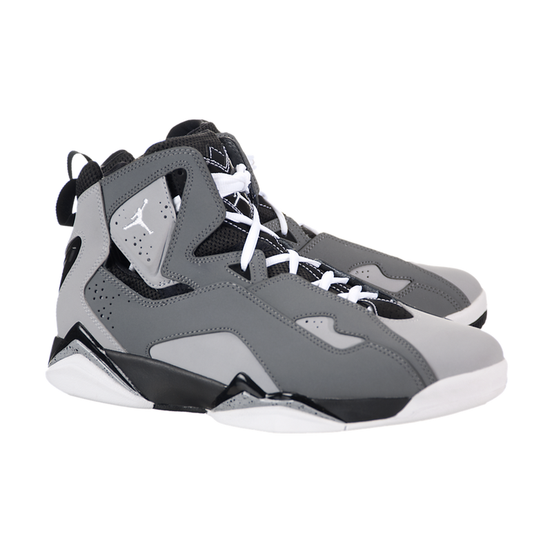 jordan true flight black white cool grey