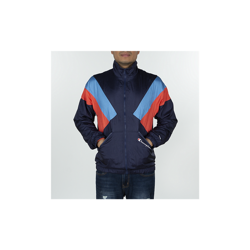 champion nylon warm up jacket