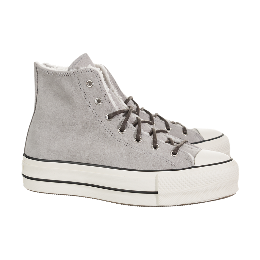 Converse Chuck Taylor All Star Lift High (Suede & Sherpa) - 566565c ...