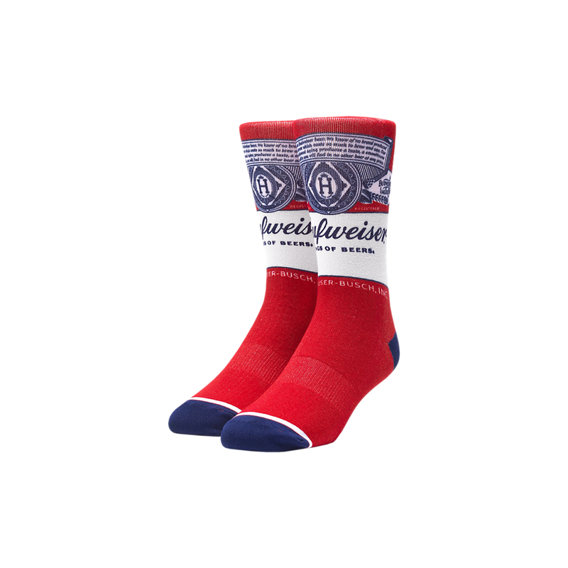 HUF x Budweiser This Buds For You Crew Socks - sk00357 - Sneakerhead ...